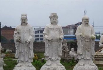 鹤壁福禄寿神像石雕定制服务