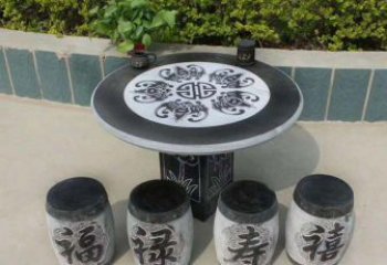 鹤壁传统工艺福禄寿喜雕塑