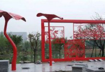 鹤壁不锈钢龙凤雕塑