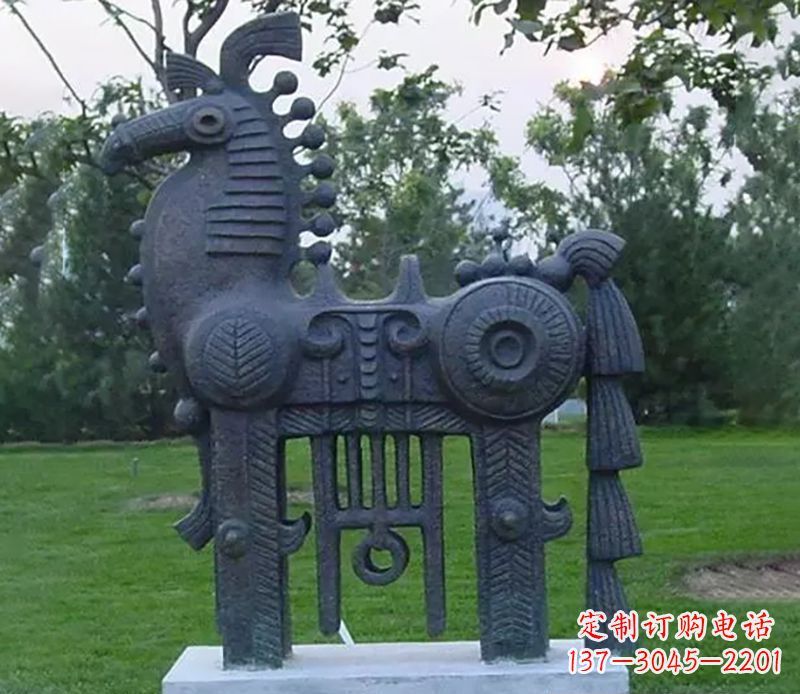 鹤壁高品质马铜雕塑
