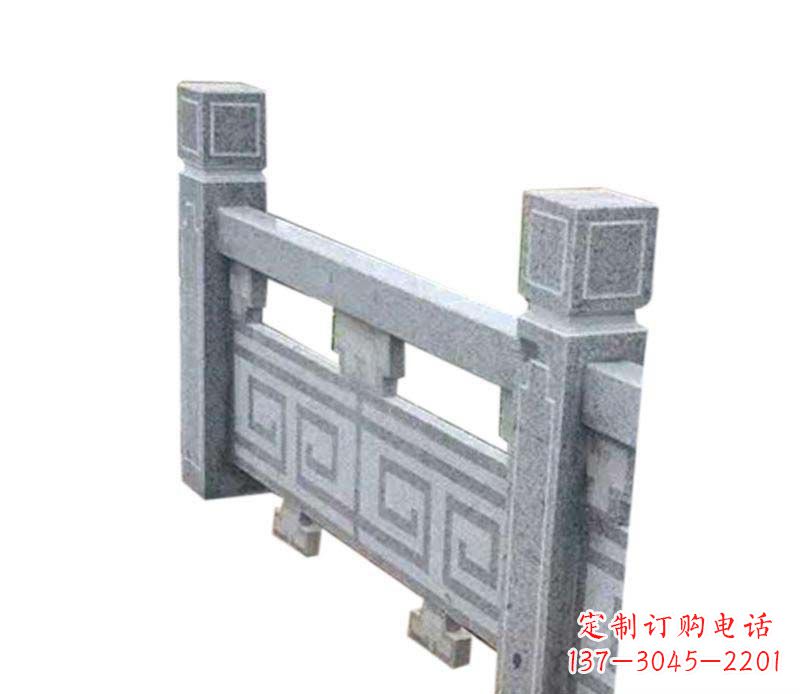 鹤壁精美大理石护城河栏板雕塑