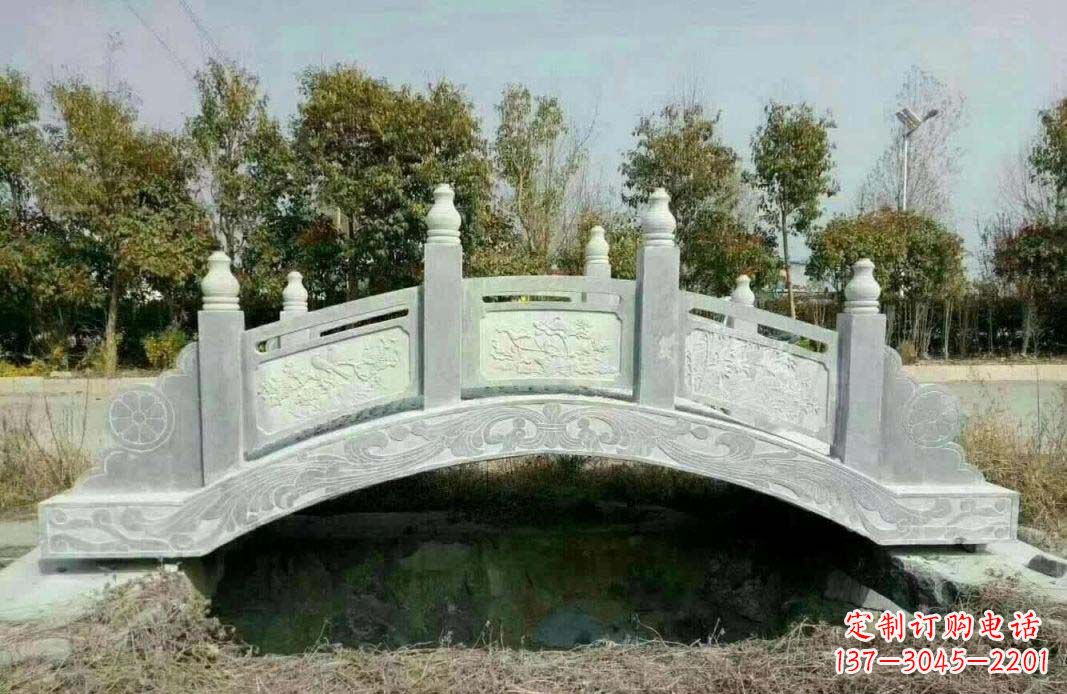 鹤壁 传承古朴，抒发艺术，精致石桥雕塑