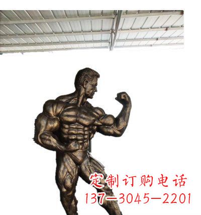 鹤壁优质铜制大力士雕塑