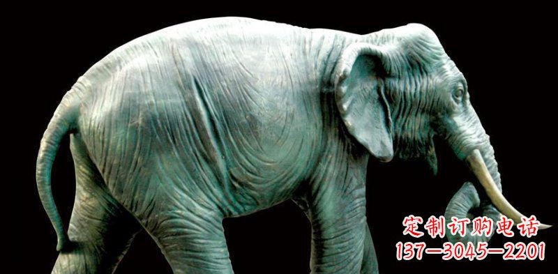 鹤壁铜雕大象——艺术精灵的完美融合
