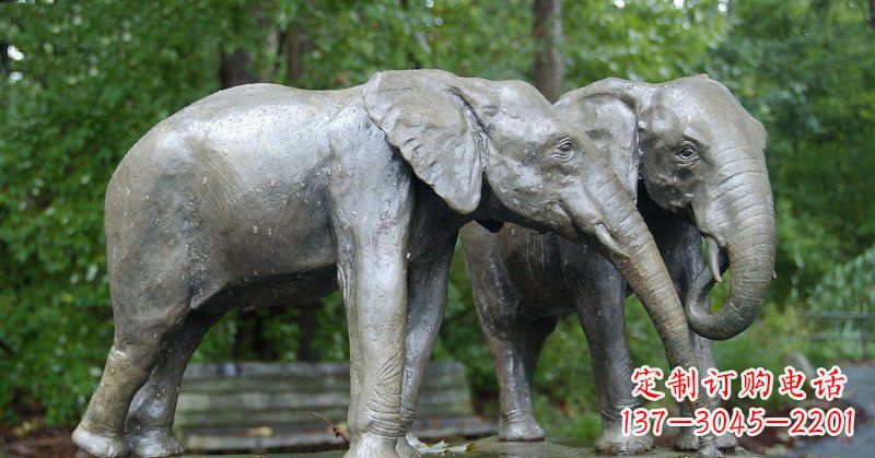 鹤壁优质大象铜雕