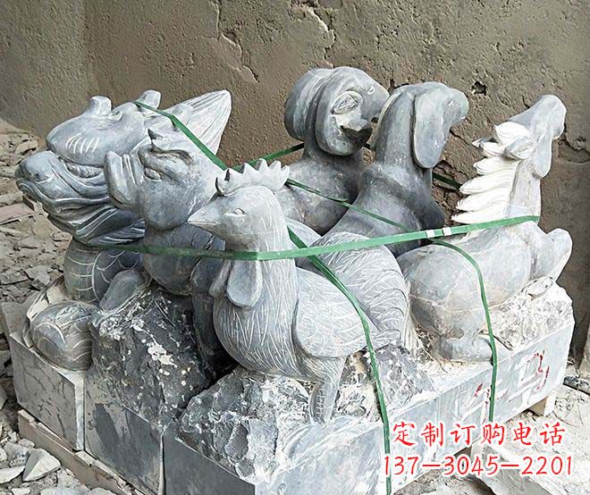 鹤壁精致动物雕塑,让美好永流传