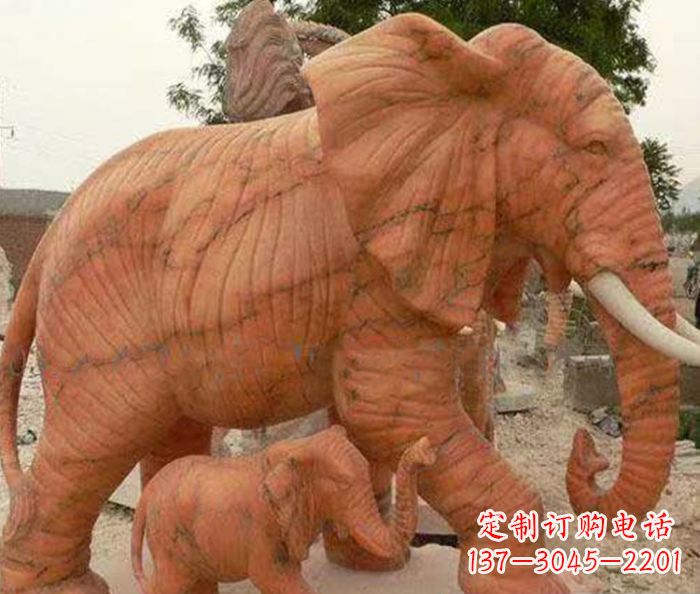 鹤壁精美石雕动物雕塑