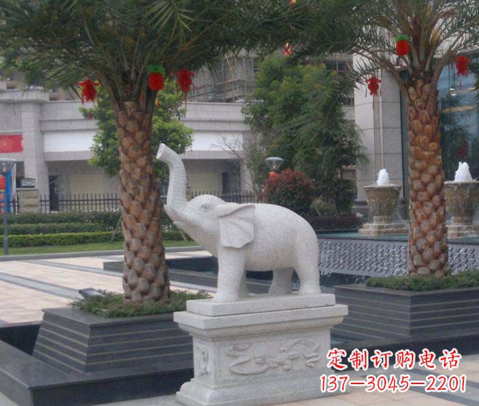 鹤壁新潮小象雕塑