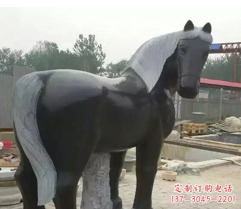 鹤壁品质卓越的小马石雕