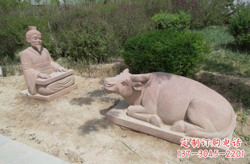 鹤壁浪漫情怀牛雕塑