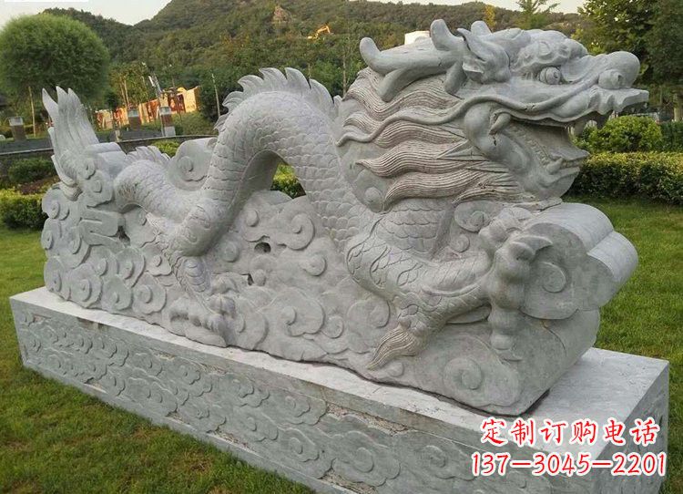 鹤壁中领雕塑-精美古典仿古龙雕塑