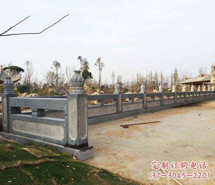 鹤壁公园仿古石栏板景观石雕 (3)