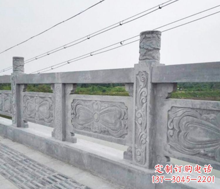 鹤壁公园仿古石栏板景观石雕 (5)