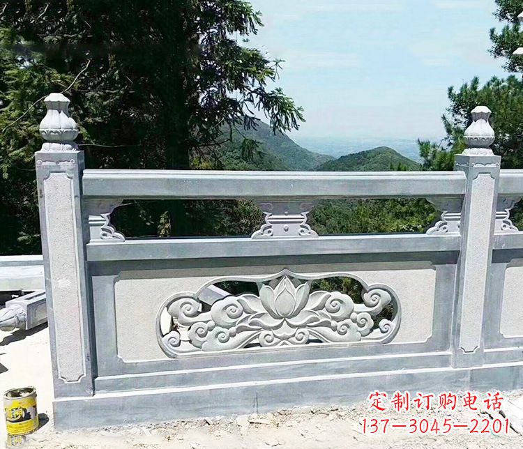 鹤壁公园仿古石栏板景观石雕 (8)