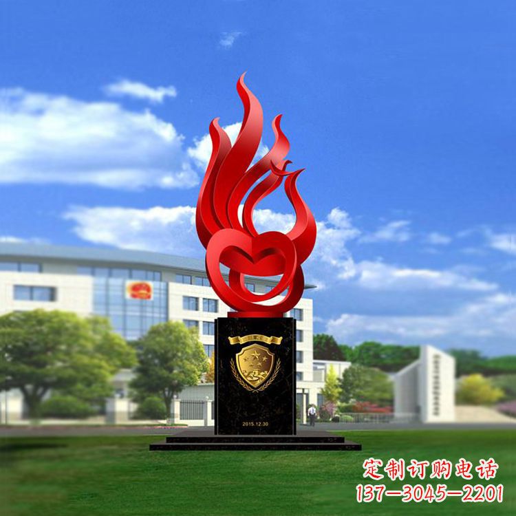 鹤壁精致凤凰不锈钢雕塑