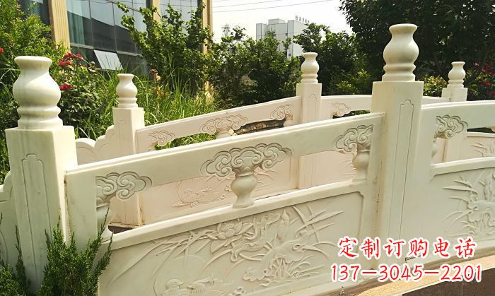 鹤壁公园汉白玉石拱桥 (3)
