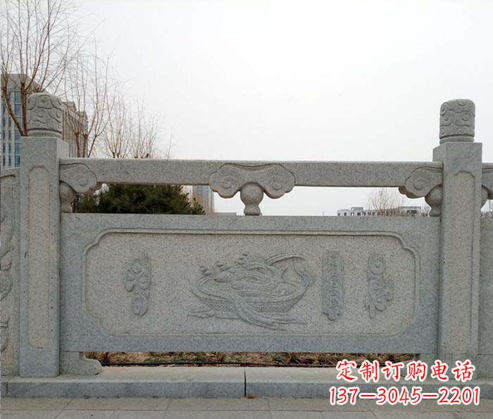 鹤壁公园户外栏板石雕