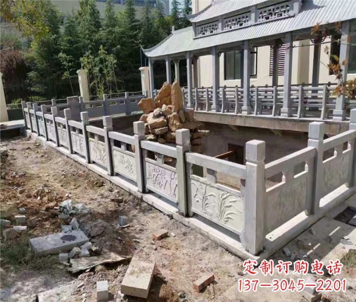 鹤壁精美大理石浮雕栏板,享受雕塑之美