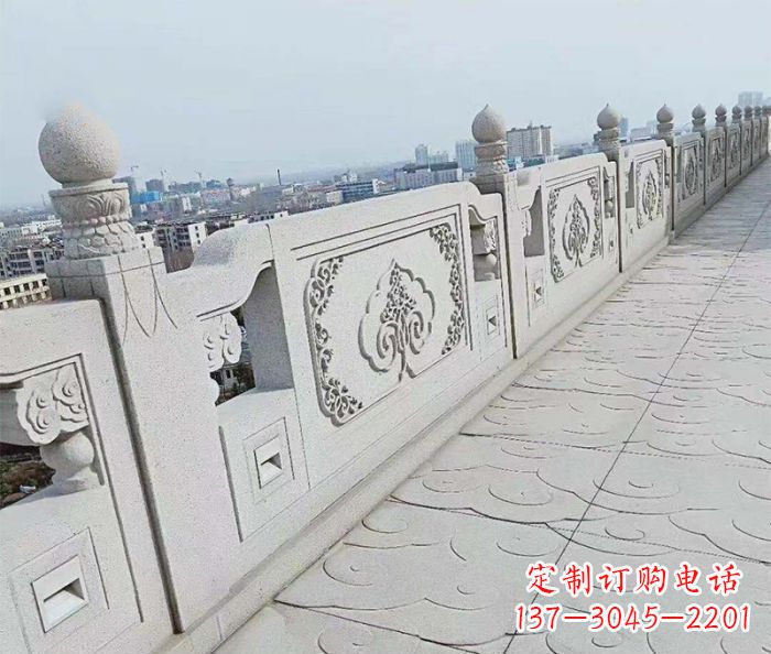 鹤壁精美大理石栏板雕塑