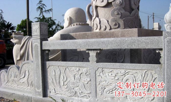 鹤壁公园景观大理石栏板石雕