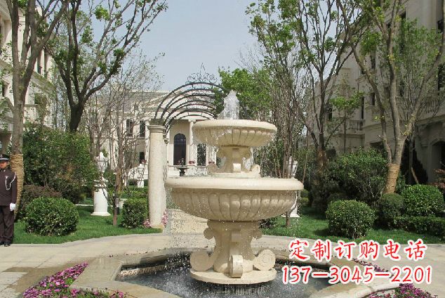 鹤壁大理石喷泉石雕——把景观美学带入公园