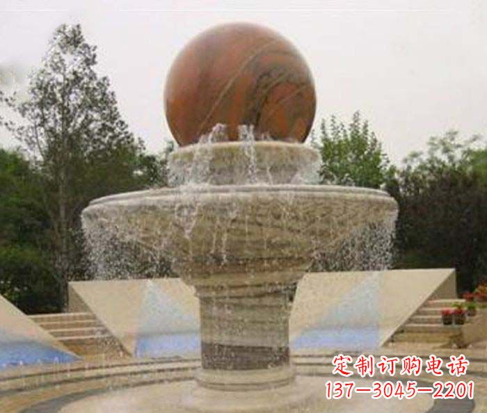 鹤壁精致禅意风水球雕塑