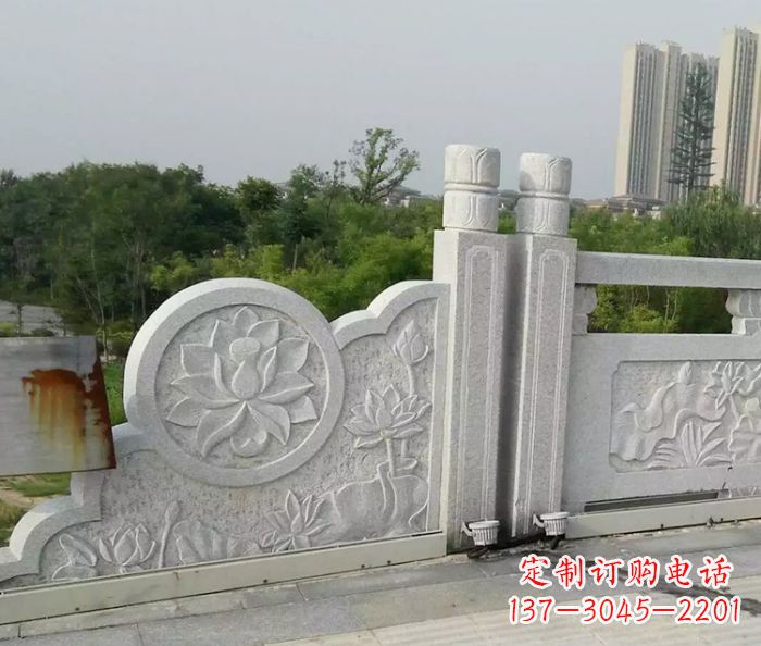 鹤壁汉白玉石雕栏板