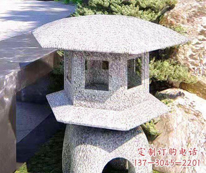 鹤壁石头雕塑灯——点亮公园之美