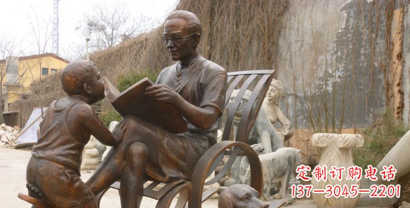 鹤壁小孩雕塑,带来美好时光