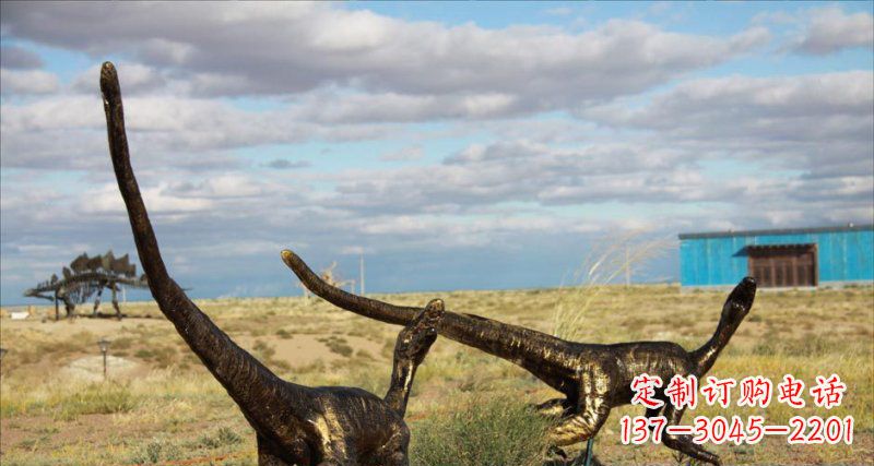 鹤壁定制恐龙动物铜雕