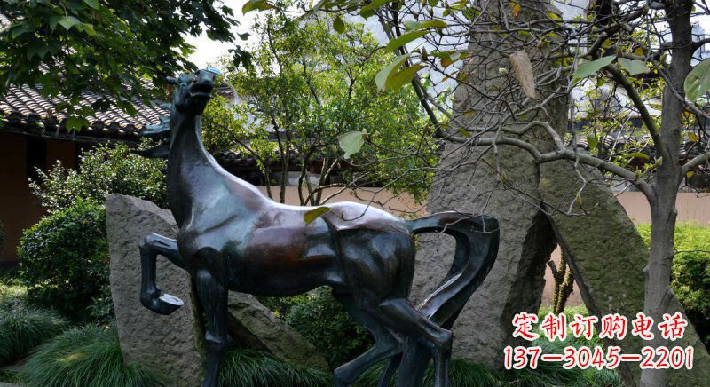 鹤壁精美的动物铜雕