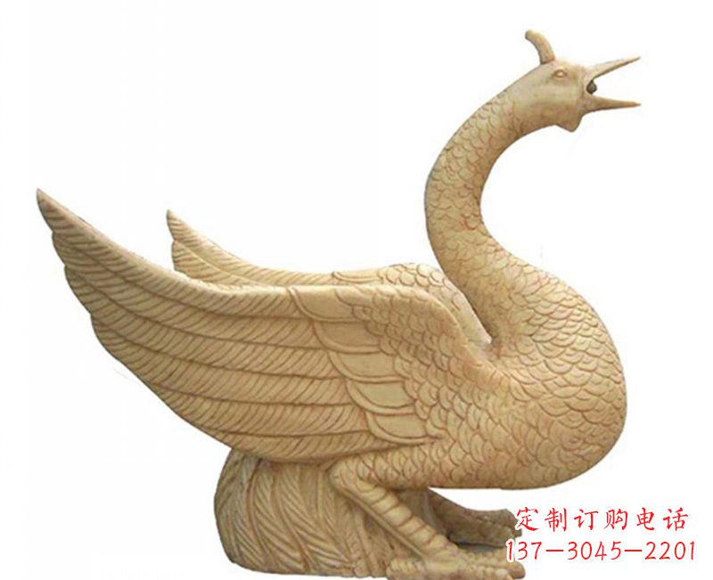 鹤壁高质量喷水凤凰石雕