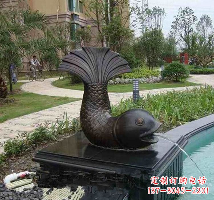 鹤壁鲤鱼铜雕——让大自然的魅力惊艳您的眼球