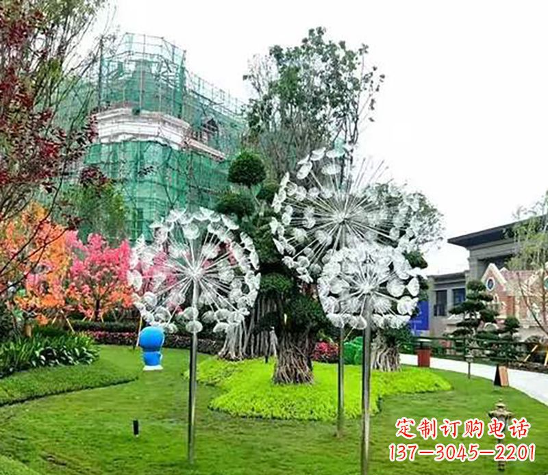 鹤壁公园蒲公英雕塑