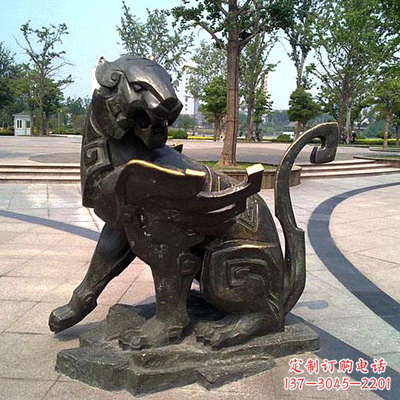 鹤壁中领雕塑——精美独特的貔貅雕塑