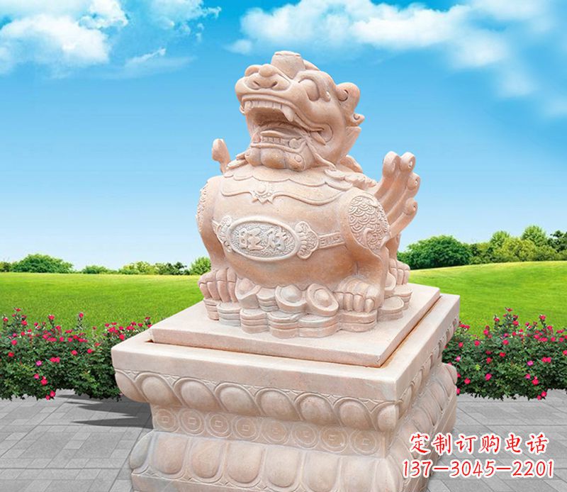 鹤壁财神貔貅雕塑
