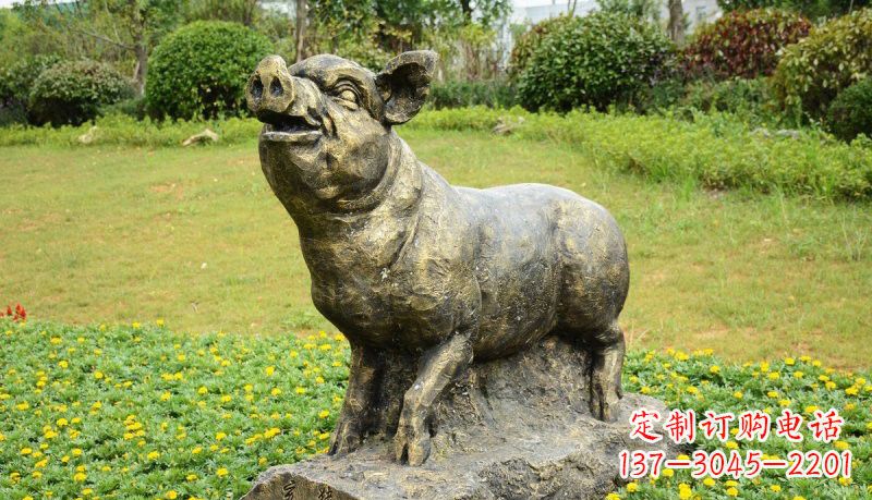 鹤壁中领雕塑臻选十二生肖铜雕