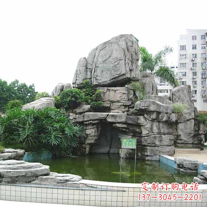 鹤壁精美假山雕塑