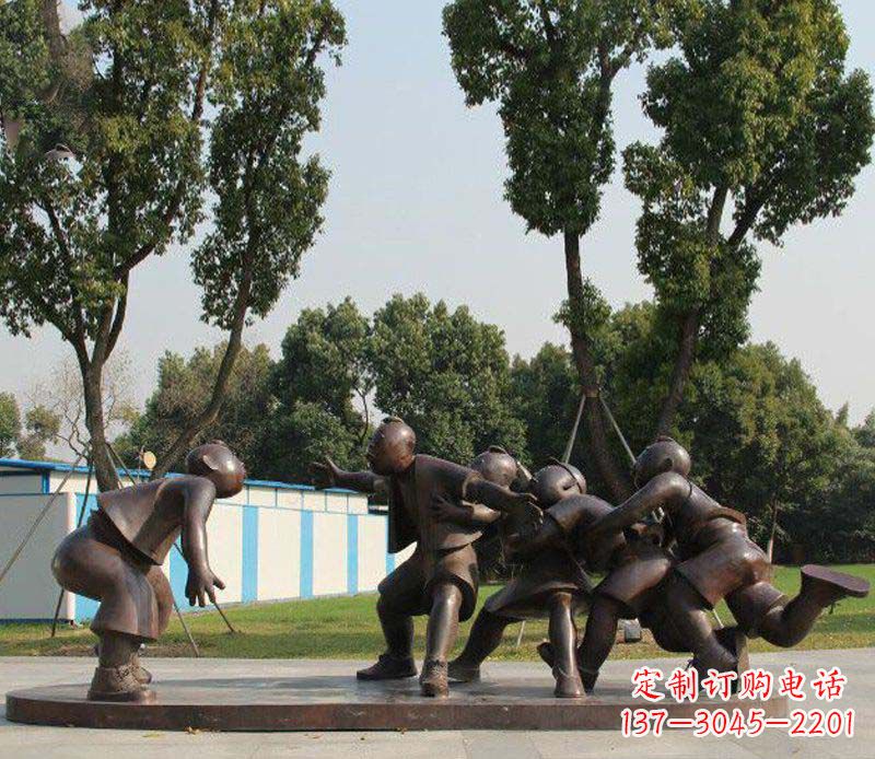 鹤壁老鹰铜雕塑