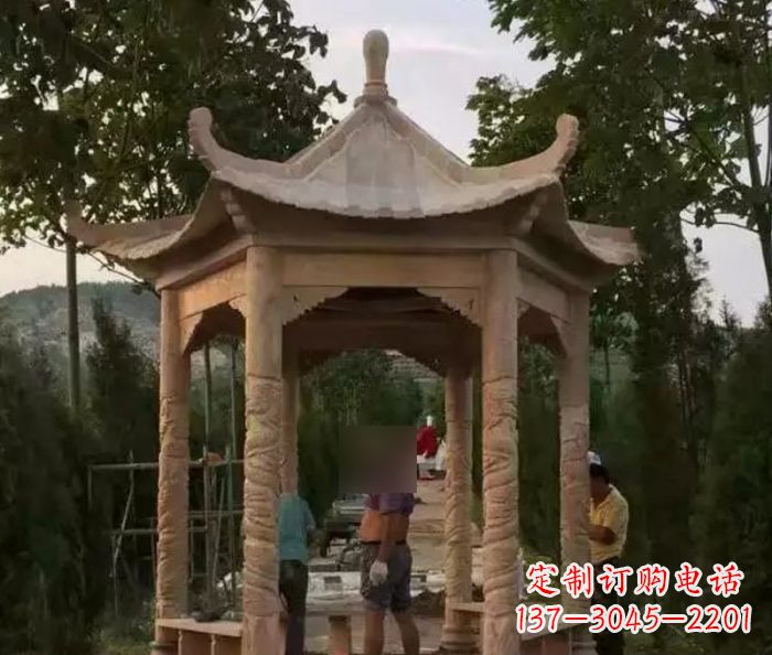 鹤壁中领雕塑凉亭雕塑