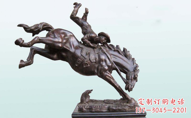 鹤壁精致古典·真实再现马铜雕