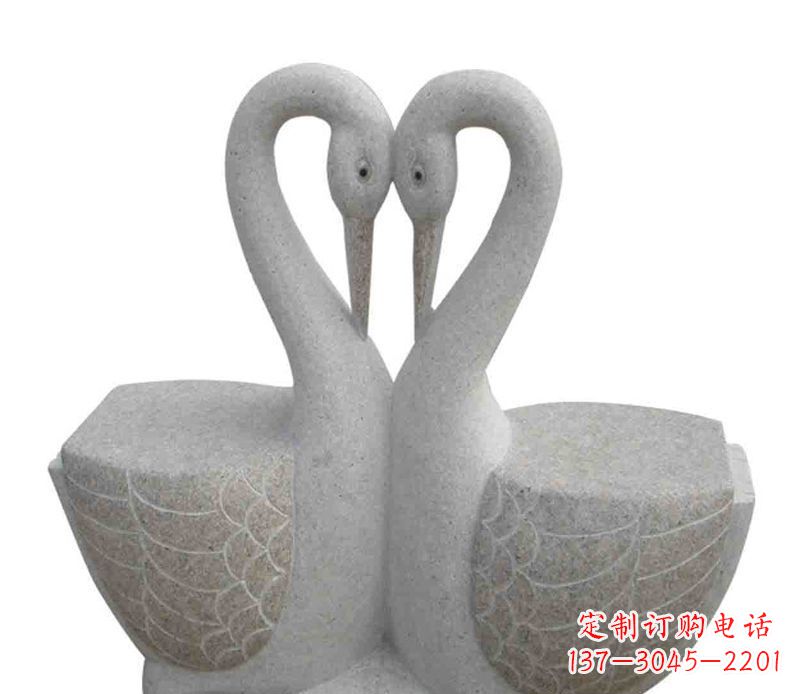 鹤壁艺术级天鹅石雕