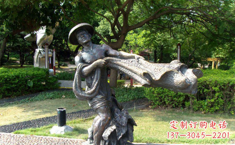 鹤壁渔民铜雕—— 带您体验渔夫传统文化