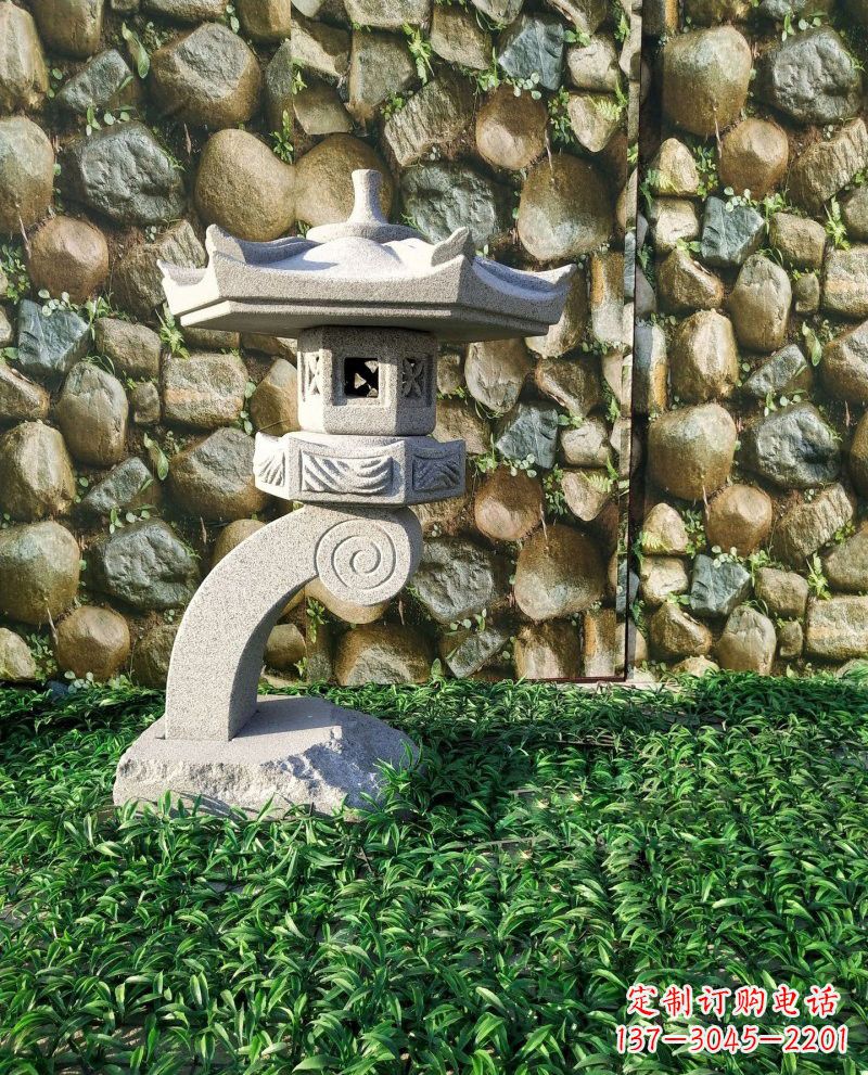 鹤壁公园照明石灯笼
