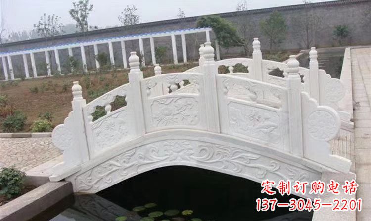 鹤壁拱桥石雕户外摆件园林景观雕塑