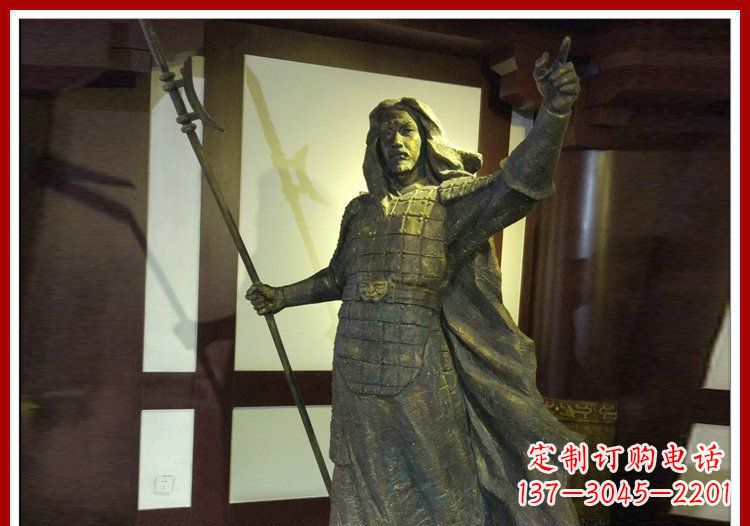鹤壁传神的古代名人雕塑
