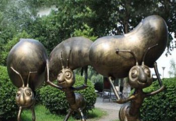 鹤壁雕刻精灵——蚂蚁铜雕