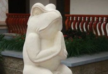 鹤壁中领雕塑精美绝伦的青蛙石雕