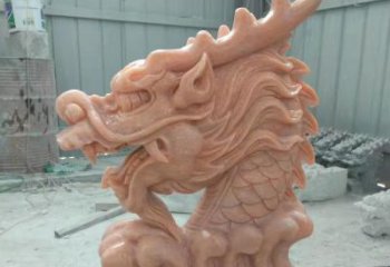 鹤壁具有传统工艺特色的公园喷泉龙头石雕