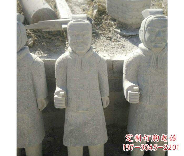 鹤壁欣赏秦帝国历史,精美的兵马俑雕塑